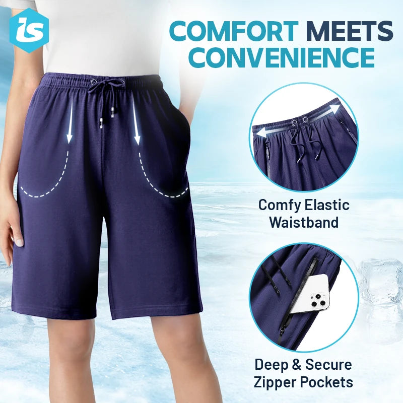 Icy Shorts - Unisex Ice Silk Stretch Quick-Dry Shorts