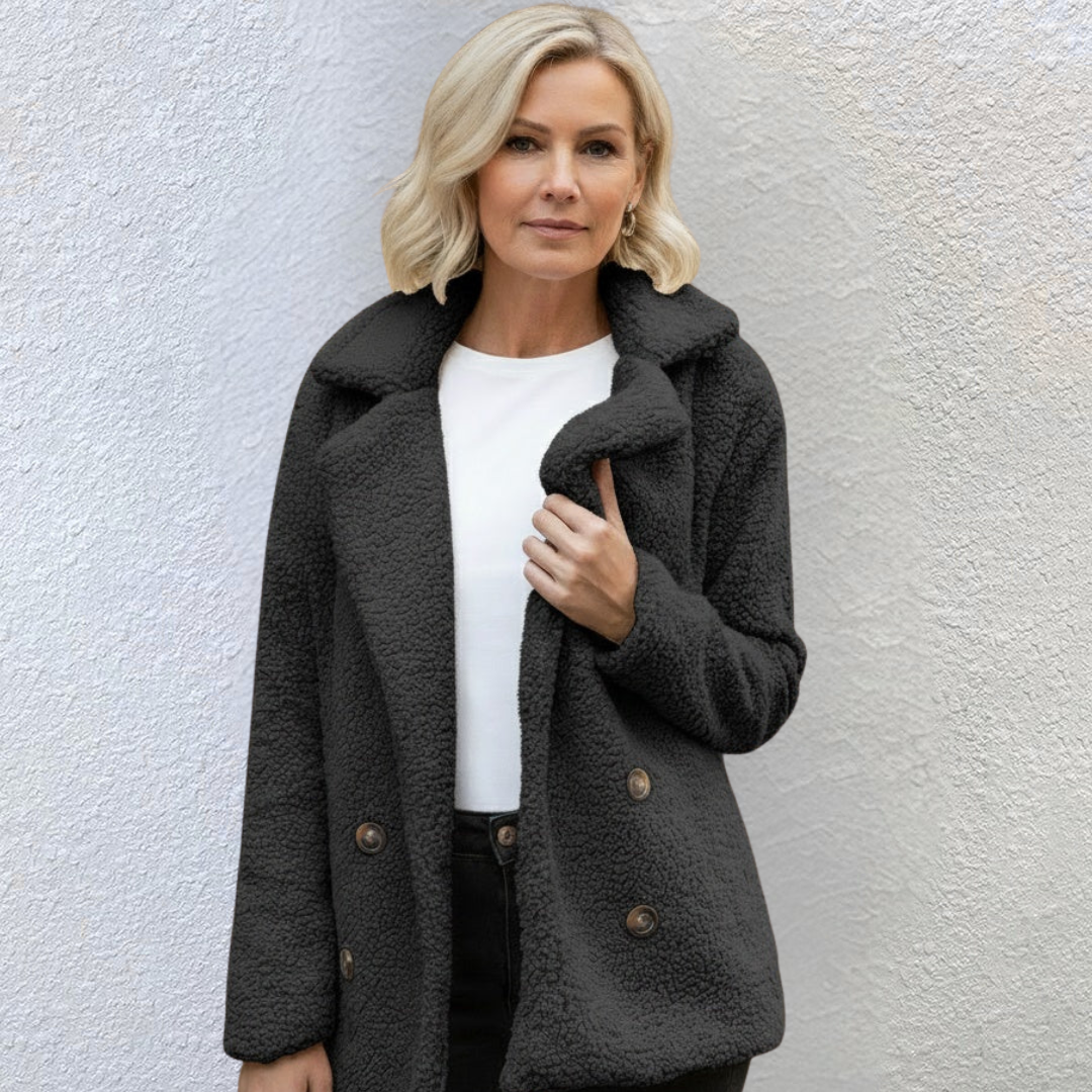 Evelyn™ – Premium Teddy Sherpa Coat