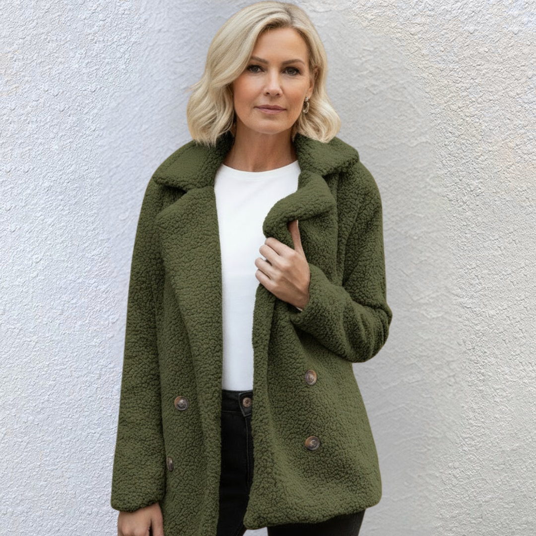 Evelyn™ – Premium Teddy Sherpa Coat