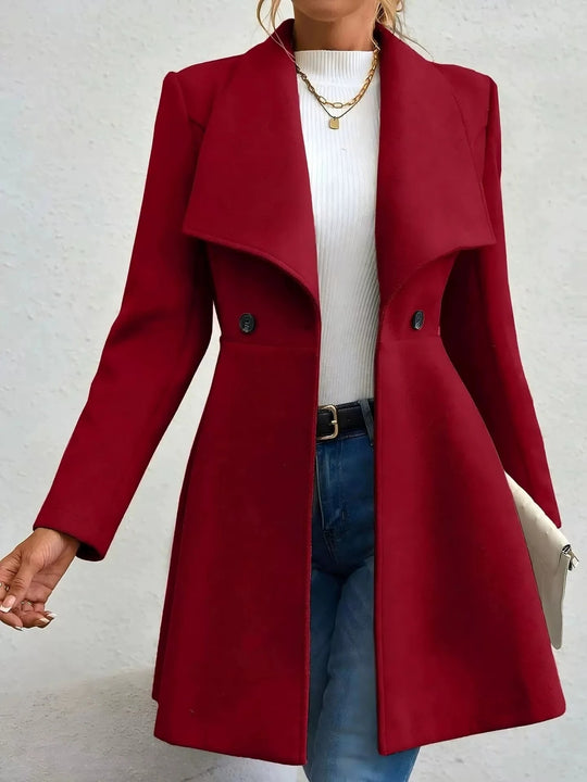 Evelyn™ | Elegant Winter Wool Coat