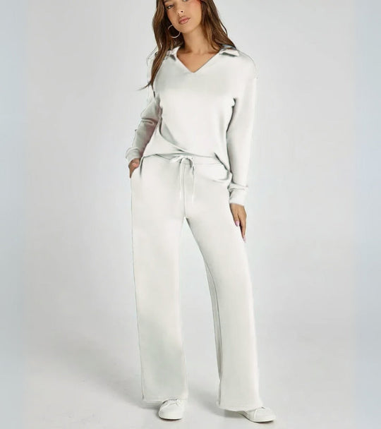 Alivia | Two-Piece Set with Flared Pants