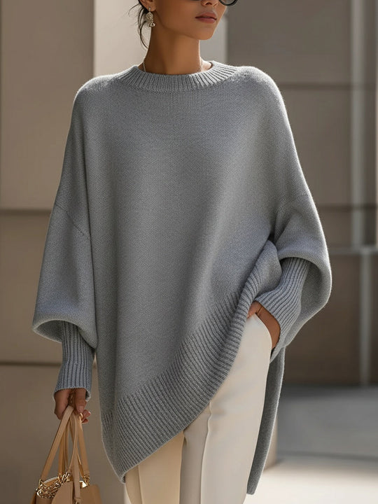 Clare Knit Poncho Sweater