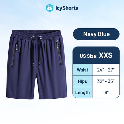 Icy Shorts - Unisex Ice Silk Stretch Quick-Dry Shorts