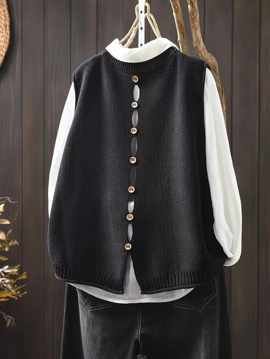 The Classic Knit Layer Vest