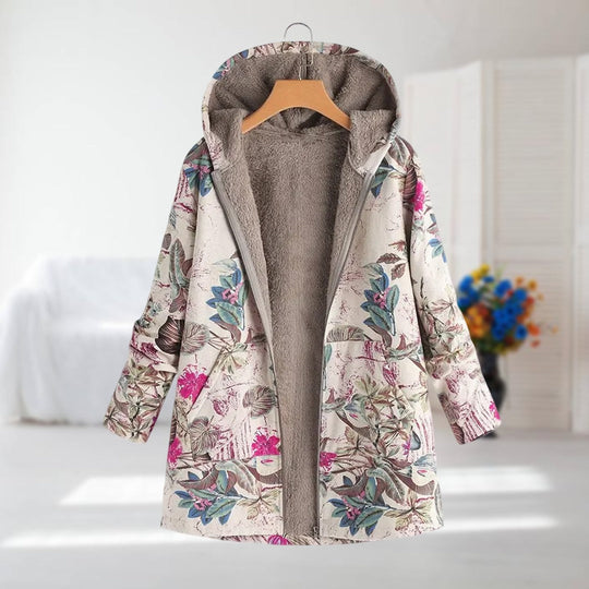 Camellia | Fleece-Lined Warm Jacket