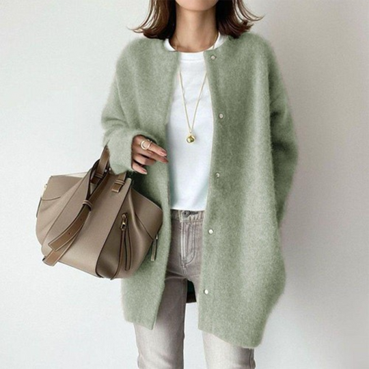 The “Camille Silhouette” Layering Cardigan
