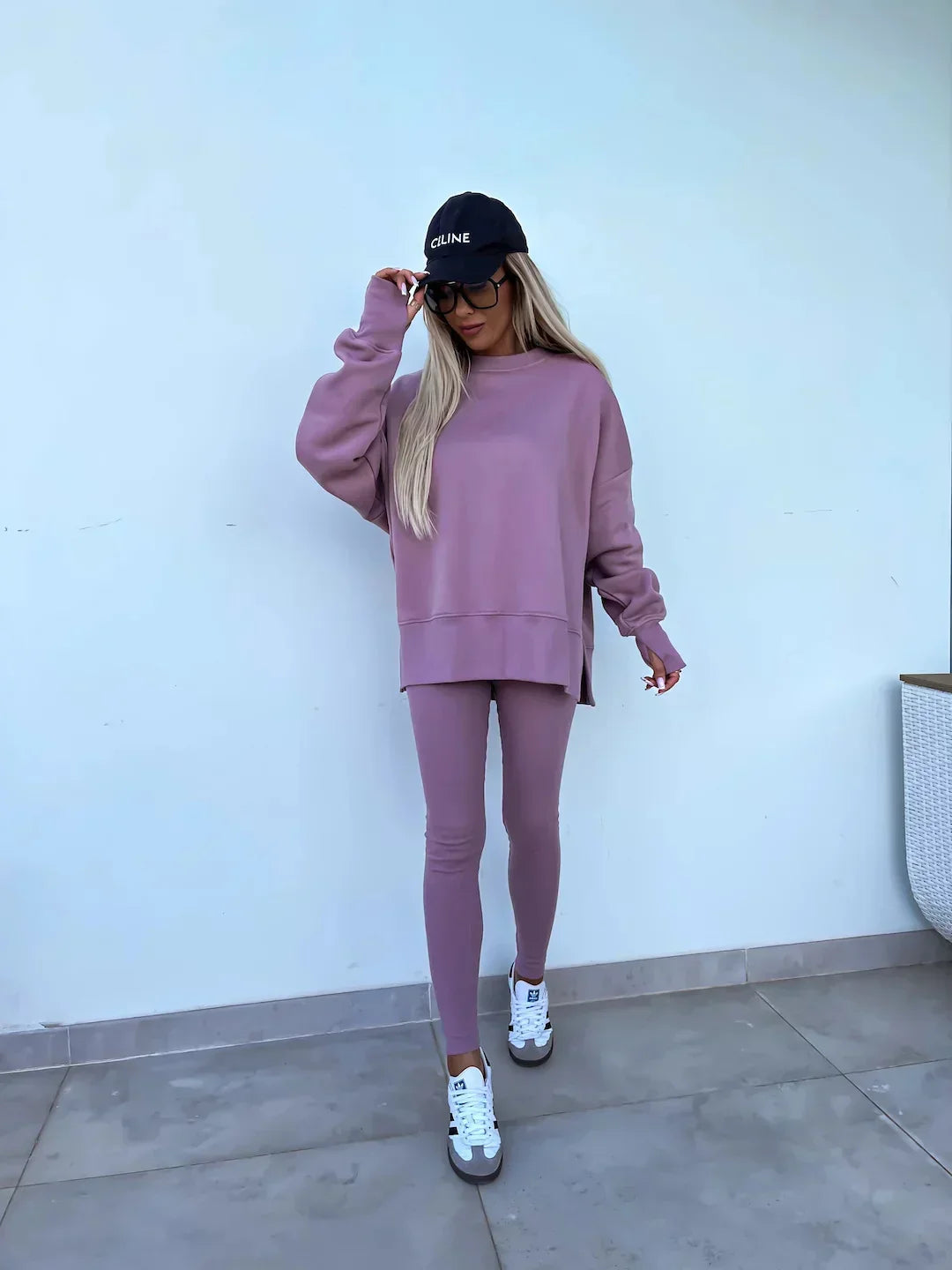 Amara | Coordinated Set with Oversized Sweatshirt and Leggings