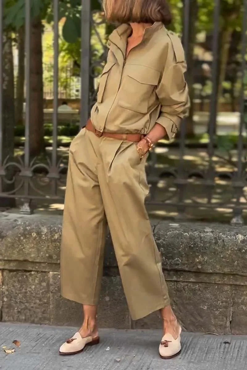 Chic Loose Cargo Set for Women