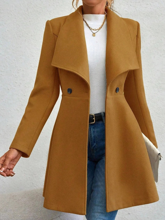 Evelyn™ | Elegant Winter Wool Coat