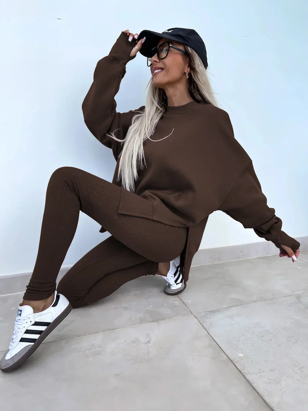 Amara | Coordinated Set with Oversized Sweatshirt and Leggings