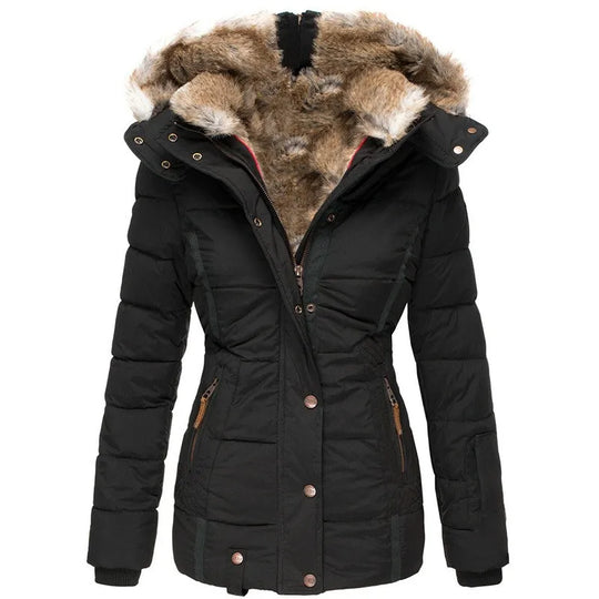 Belén - Warm, fur-lined winter coat